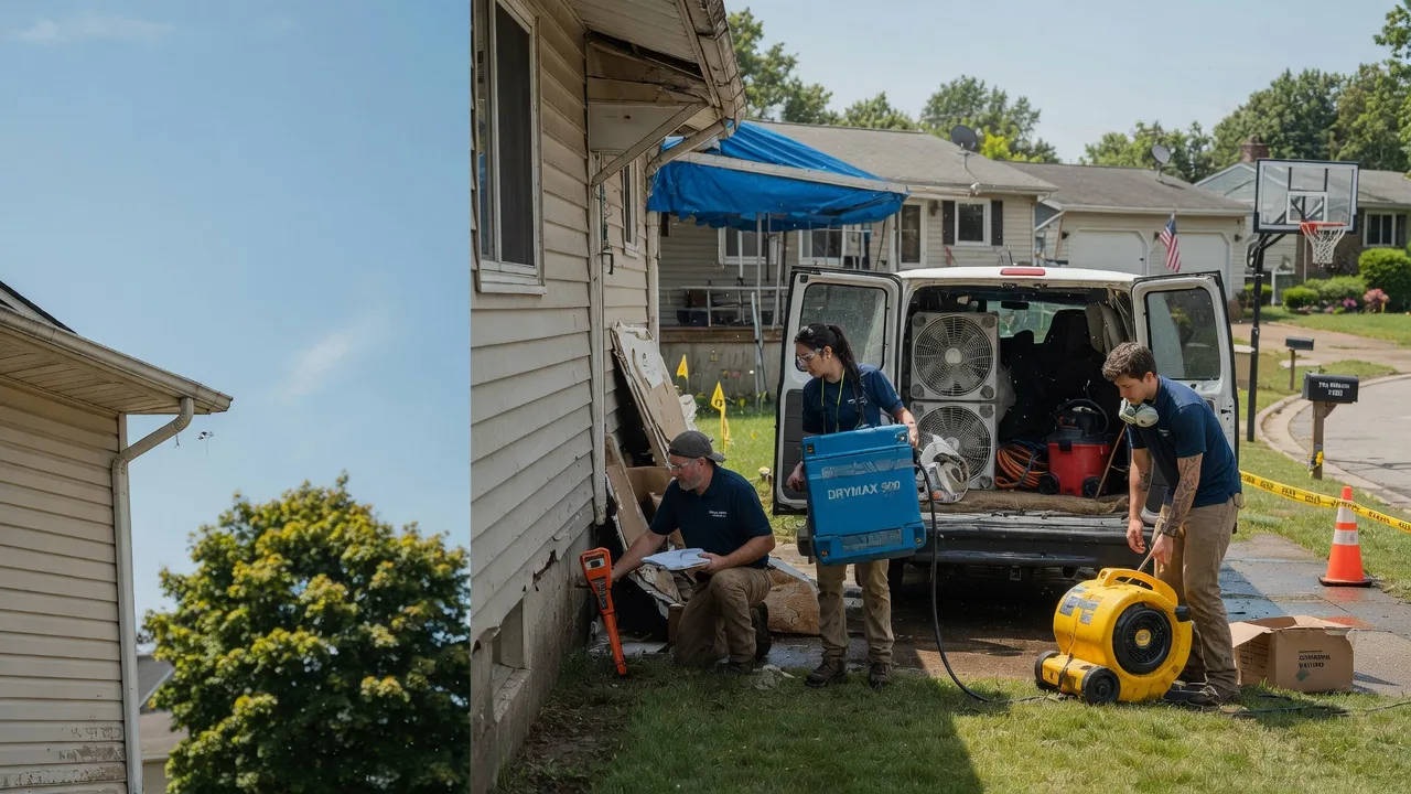 Ceiling Leak Cleanup in Allison, IA near me