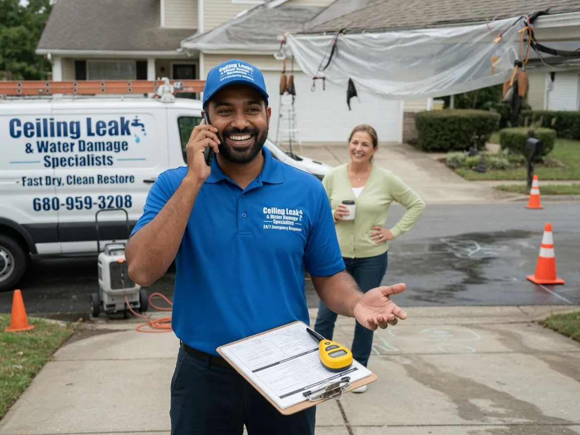 Ceiling Leak Cleanup Allison, IA FAQs